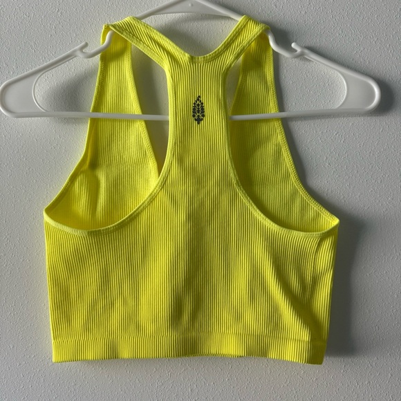 FP Movement by Free People NWT Free Throw Crop Top in Zesty Lime Women Size XL - Picture 4 of 7
